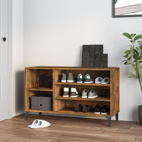 Vidaxl scarpiera rovere fumo - vidaxl,