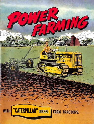Power farming con caterpillar - farming,