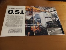 1962 OSI AUTO CARROZZERIA