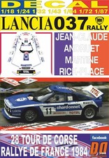 DECAL LANCIA 037 RALLY
