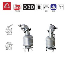 Catalizzatore per Astra H J