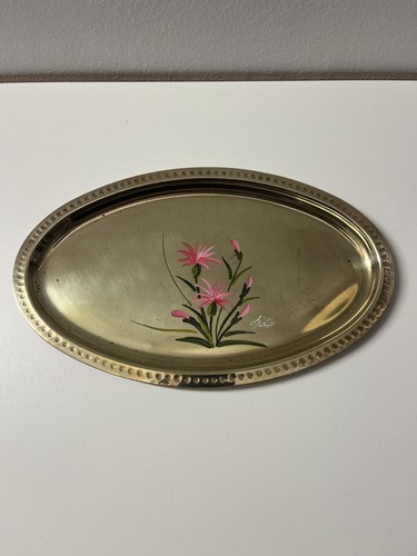 Vassoio vintage ottone - vassoio,