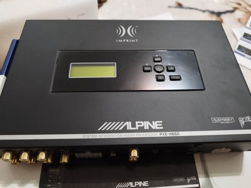 Alpine dsp pxe - pxe-h660, system