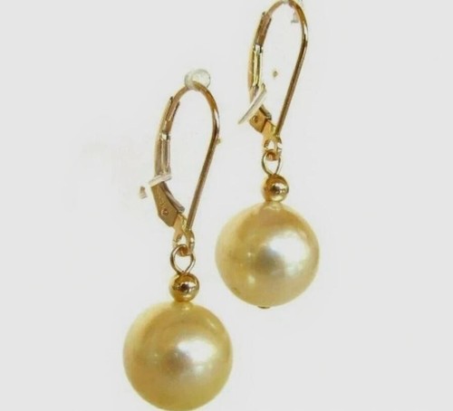 Orecchino naturale 10mm - naturale, 9-10mm