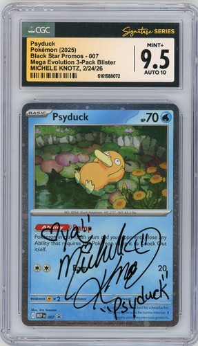 Cgc auto 10 firmato - 9.5,