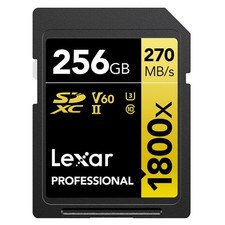 Lexar memoria SDXC 256GB PRO