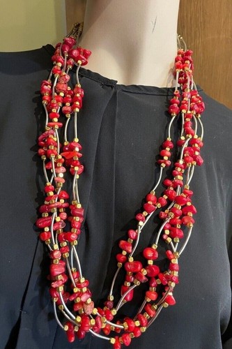 Vintage vero corallo rosso - vintage,