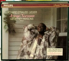 Richard Georg Strauss, Lieder (Norman / Parsons), Ed. Philips