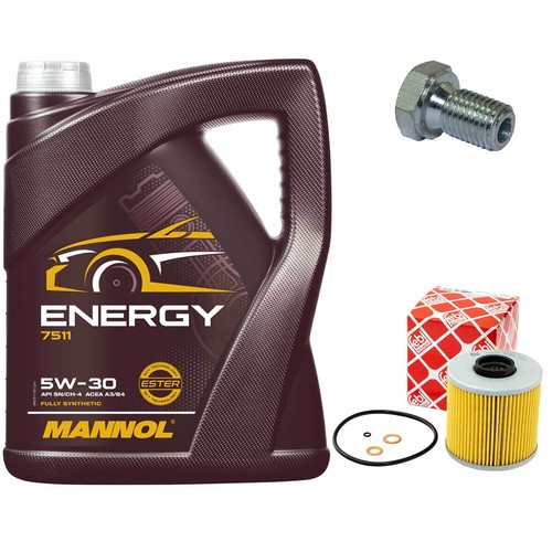Kit olio motore - 5w-30, 5
