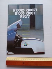 BMW R 100 RS - S - RT - T - R 80-7 1979 depliant ITALIANO originale