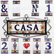 Lettere e numeri per
