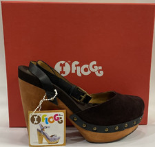 FLOGG Women Woman Brown Suede