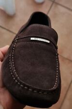 SCARPE MOCASSINI JOHN RICHMOND UOMO COLORE TESTA DI MORO ORIGINALI TG.43