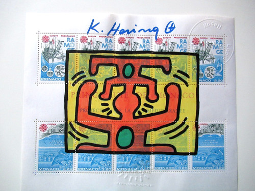 Keith haring originale - 0)keith,