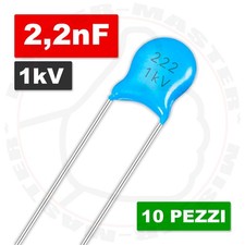 2,2nF 1kV 222 CONDENSATORE