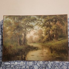 Francesco Capuano, Foresta, Quadri, Dipinti XIXsecolo Napoli Old Master Painting