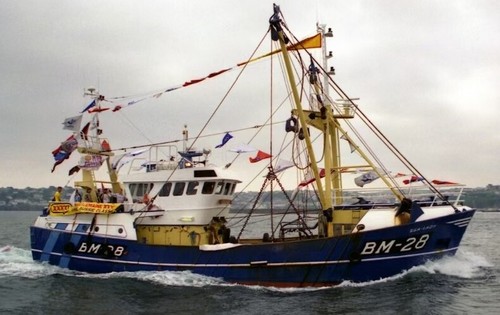 Barca pesca olanda stampata - da,