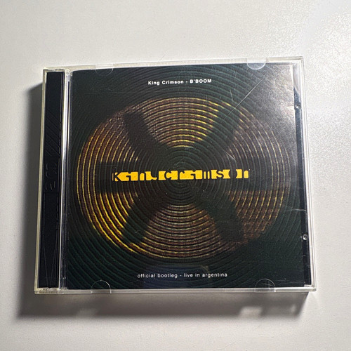 King crimson boom official - king, b'boom