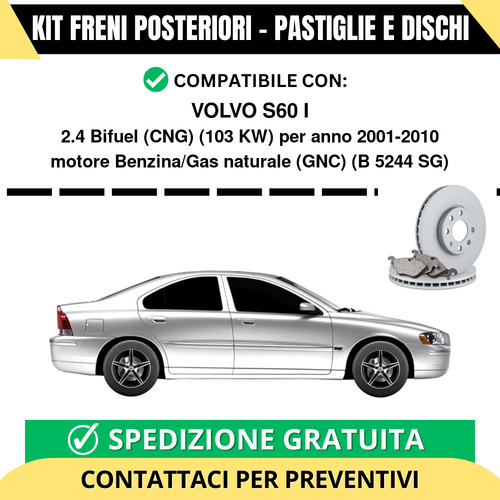 Kit freni posteriori per - freni,