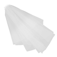  Velo da sposa: velo da sposa corto a doppio strato con pettine - Accessori per