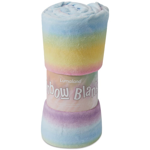 Coperta morbida arcobaleno