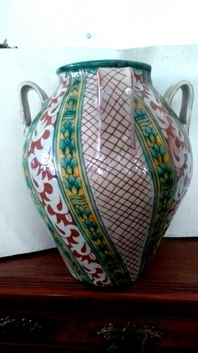 Mengaroni maiolica vaso - maiolica, a