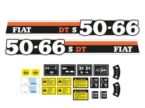 Kit adesivi trattore - trattore, fiat