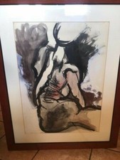 Quadro RENATO GUTTUSO olio su