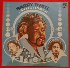 BARRY WHITE - CAN'T GET ENOUGH - 12" LP ALBUM VINILE 33 RPM DISCO ANNI 70