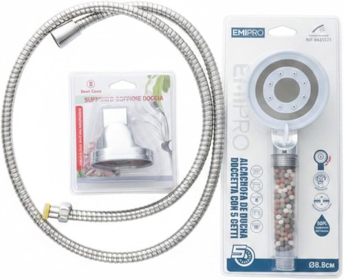 Kit soffione doccia - soffione,