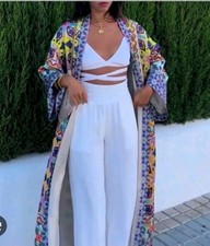 Zara Kimono Patchwork Floreale