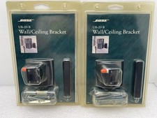COPPIA NUOVE STAFFE DA SOFFITTO A PARETE BOSE UB-20 B ACOUSTIMASS LIFESTYLE