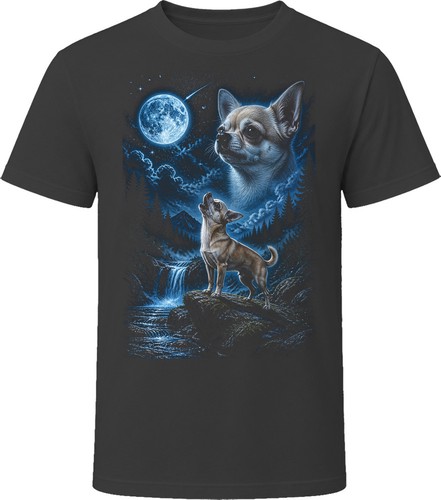 Maglietta chihuahua howling - chihuahua,