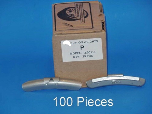 100 pcs clip wheel weight - 100,