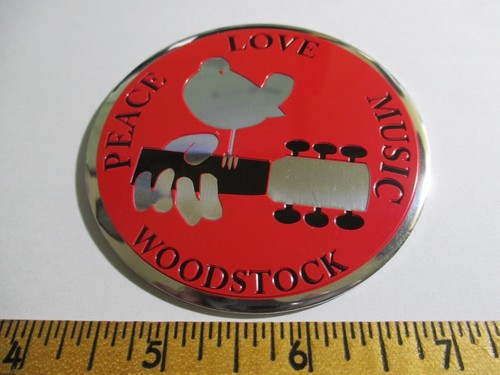 Adesivo woodstock vintage - adesivo,