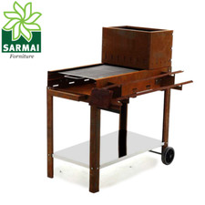 Barbecue a legna e carbone