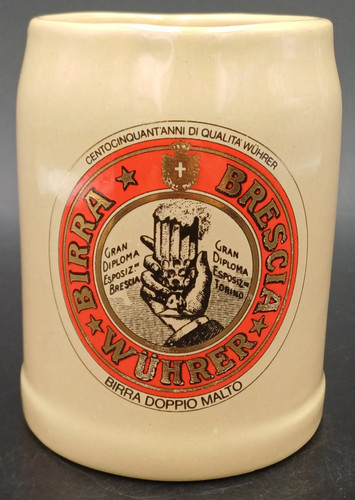 Wuhrer birra brescia boccale - wuhrer,