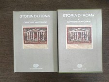 STORIA DI ROMA 4.CARATTERI E MORFOLOGIA.IN COFANETTO. ILLUSTRATO.(EINAUDI)