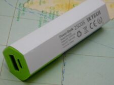 POWER BANK 2500mAh CARICA BATTERIE 5Vcc CONNETTORE MICRO USB