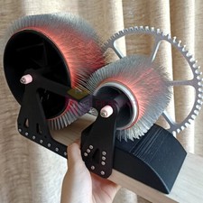 Pettinatrice a manovella per