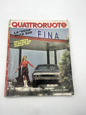 Rivista Quattroruote 1970