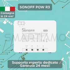 Sonoff Pow R3 Interruttore e Contatore Monofase WiFi compatibile Alexa Google