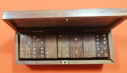Set domino legno vintage - domino,