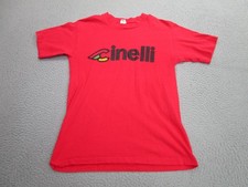 Camicia Cinelli vintage uomo media Belton made USA ciclismo grafica anni 80 maglietta