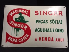 Insegna smaltata per macchine