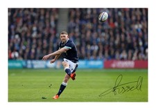 Finn Russell Signed A4 Photo