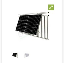 EASY SOLAR STAFFA DA BALCONE IN ALLUMINIO PER PANNELLI SOLARI SZ3022