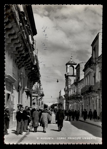 Cartolina augusta corso - cartolina,
