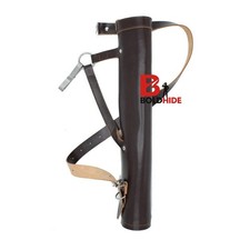 Faretra in Pelle Fatta a Mano Per Frecce | Porta Frecce Posteriore E Laterale Ca