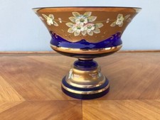 Vaso Centrotavola in Vetro Blu